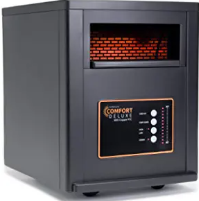 AirNmore Comfort Deluxe with Copper PTC, Infrared Space Heater