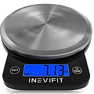 NEVIFIT Digital Kitchen Scale, Highly Accurate Multifunction Food Scale
